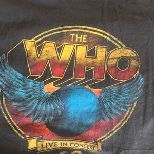 Vintage Who Tour 69 band tee